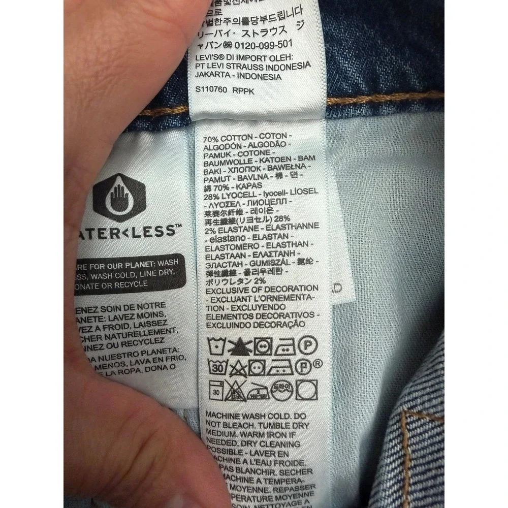 Levi's 512 Slim Taper Jeans‎ Men's 32x30 Medium Wash Stretch